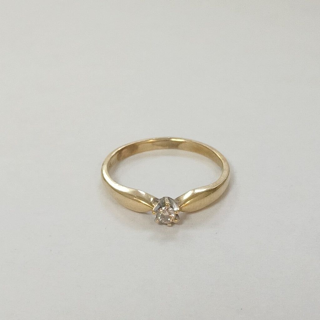 SOLITARIO ORO 14 K 1,50 GRMS (SEMINUEVO)
