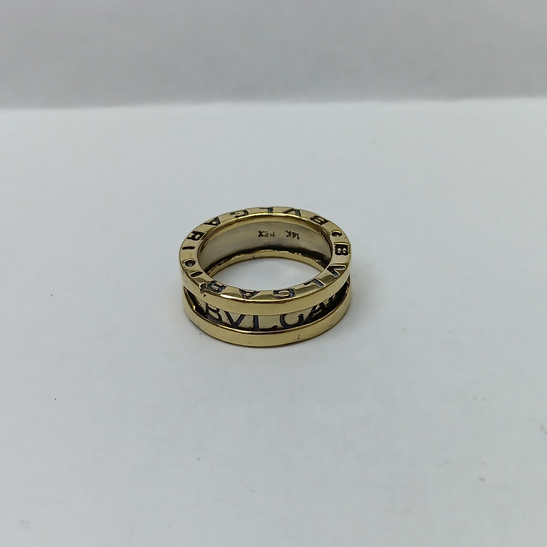 ARGOLLA ORO, RODIADO 14 K 12.6 GRMS (SEMINUEVO)