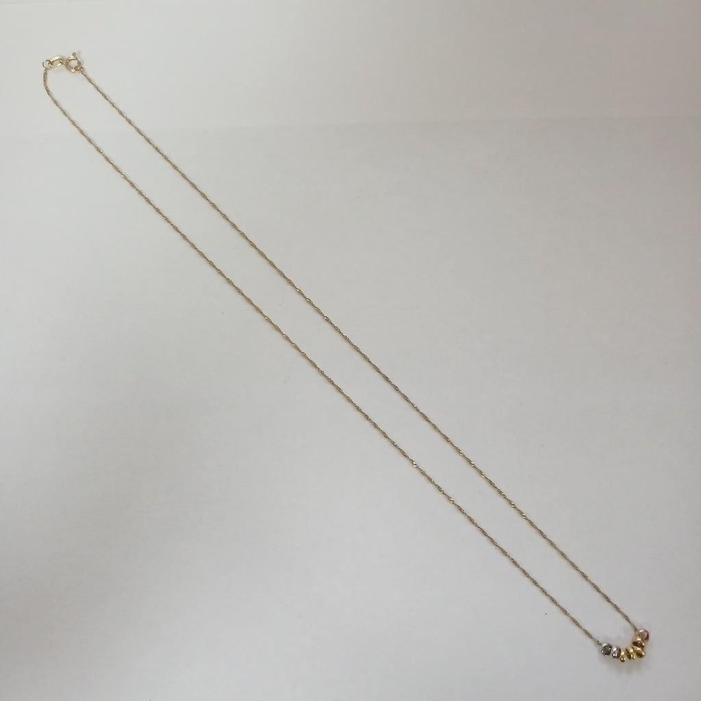 GARGANTILLA ORO 14 K 1,00 GRMS (SEMINUEVO)