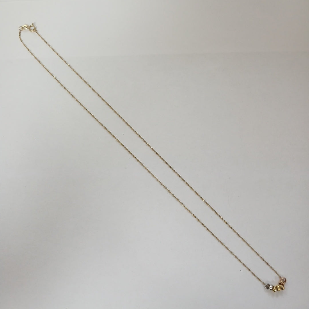 GARGANTILLA ORO 14 K 1,00 GRMS (SEMINUEVO)