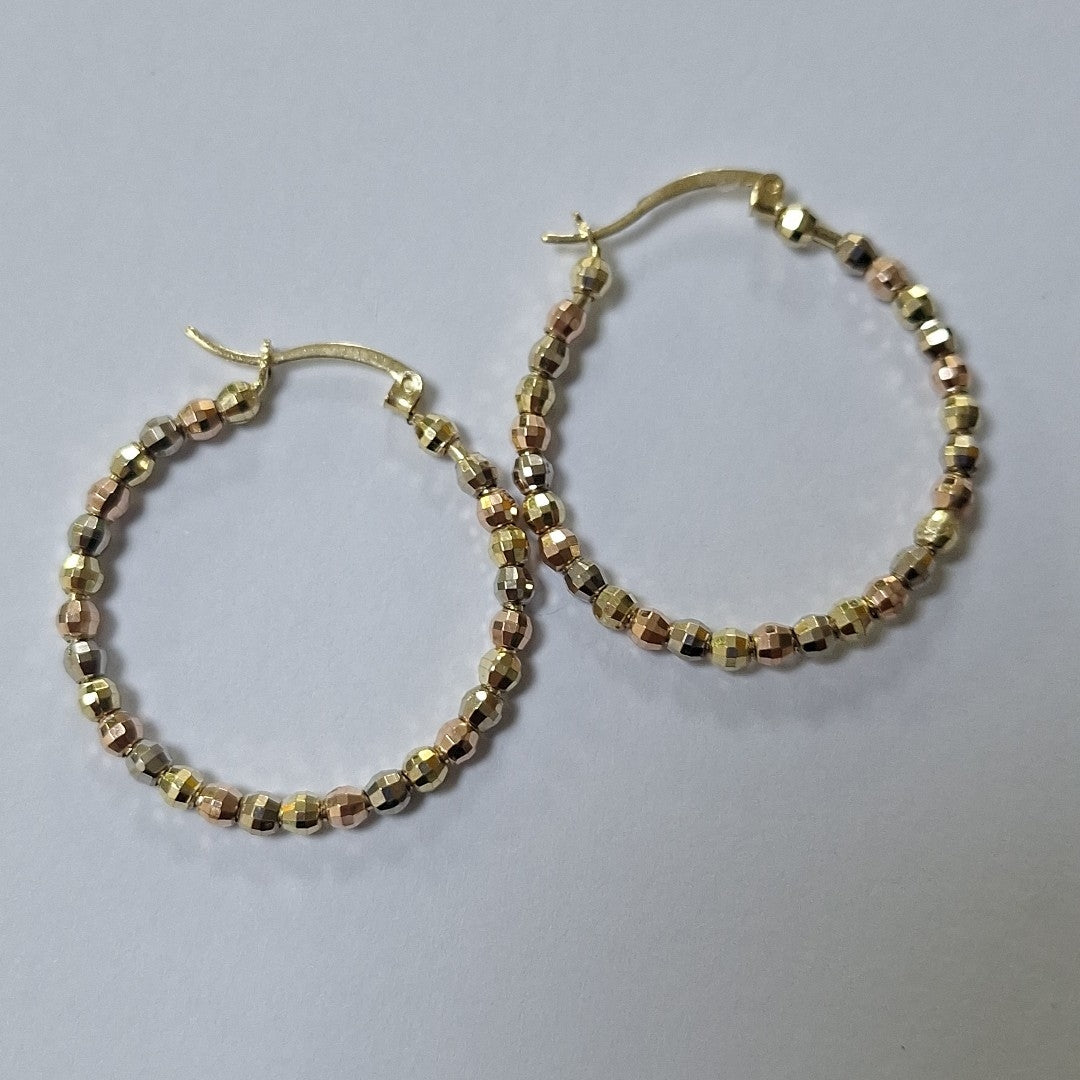ARRACADAS PAR ORO 10 K 4.3 GRMS (SEMINUEVO)