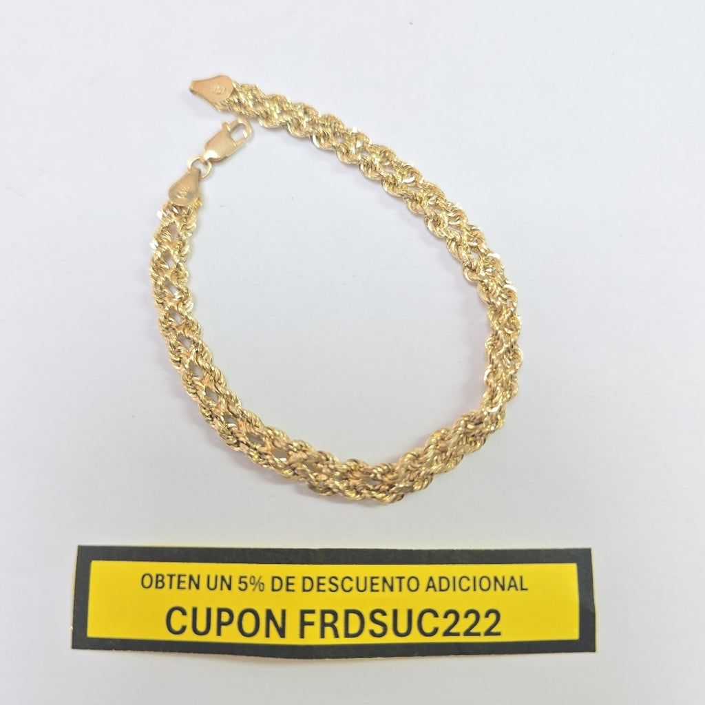 PULSERA ORO 14 K 3.6 GRMS (SEMINUEVO)