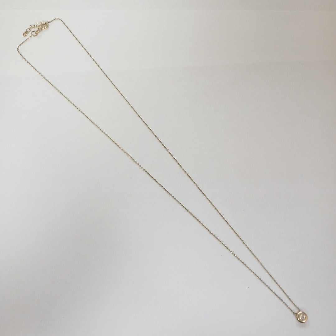DIJE,GARGANTILLA ORO 14 K 1,70 GRMS (SEMINUEVO)