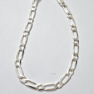 PULSERA TEJIDO 1X1 PLATA .925 18 CM 3.5 GR (NUEVO)