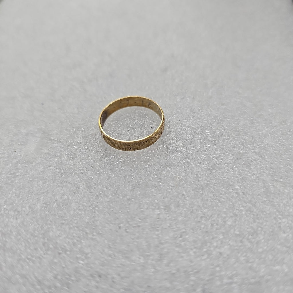 ARGOLLA ORO 14 K 1.4 GRMS (SEMINUEVO)