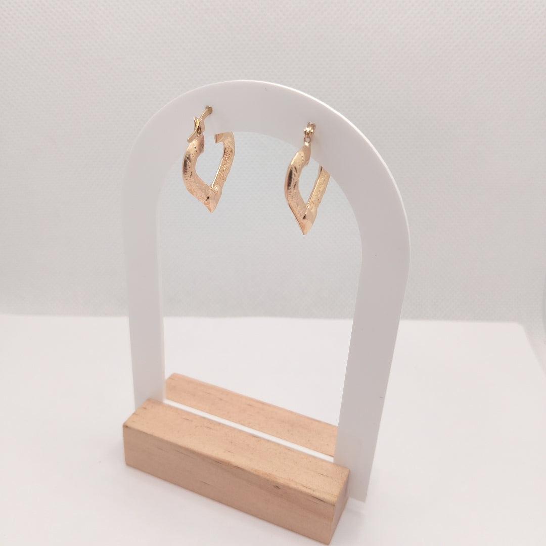 ARRACADAS PAR ORO 10 K 2.2 GRMS (SEMINUEVO)