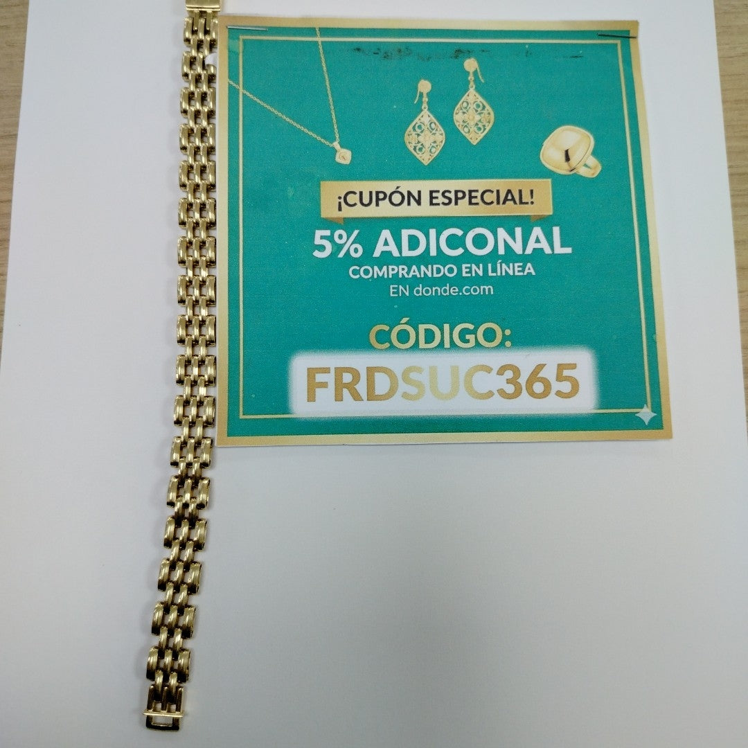 PULSERA ORO 14 K 27.9 GRMS (SEMINUEVO)