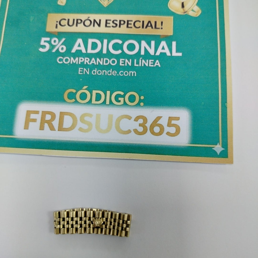 ARGOLLA ORO 14 K 11.5 GRMS (SEMINUEVO)