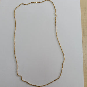 CADENA ORO 14 K 7.8 GRMS (SEMINUEVO)