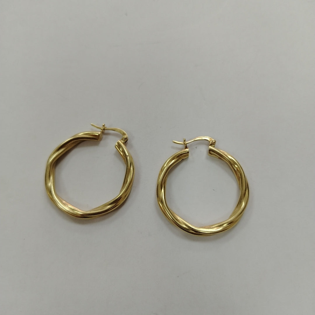 ARRACADAS PAR ORO 14 K 6.9 GRMS (SEMINUEVO)