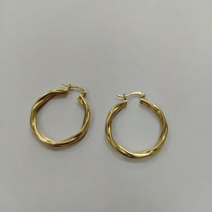 ARRACADAS PAR ORO 14 K 6.9 GRMS (SEMINUEVO)