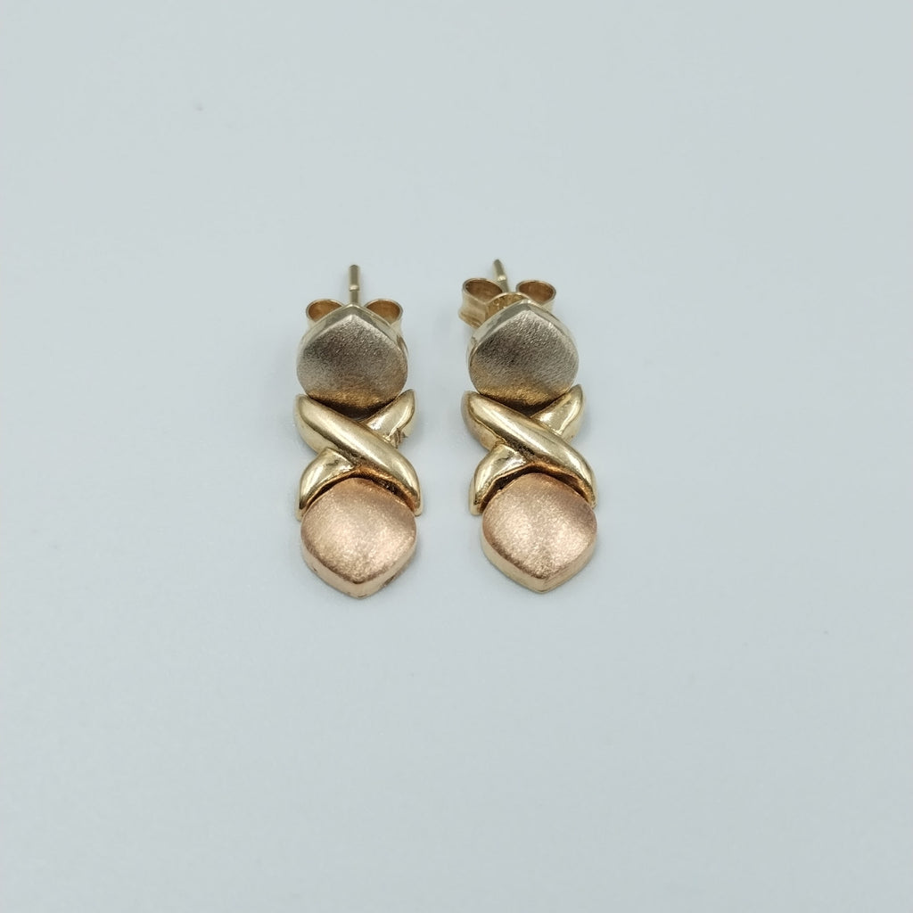 BROQUELES PAR ORO 14 K 1.6 GRMS (SEMINUEVO)