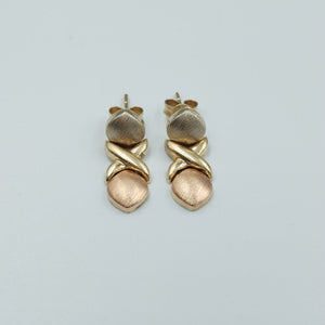 BROQUELES PAR ORO 14 K 1.6 GRMS (SEMINUEVO)