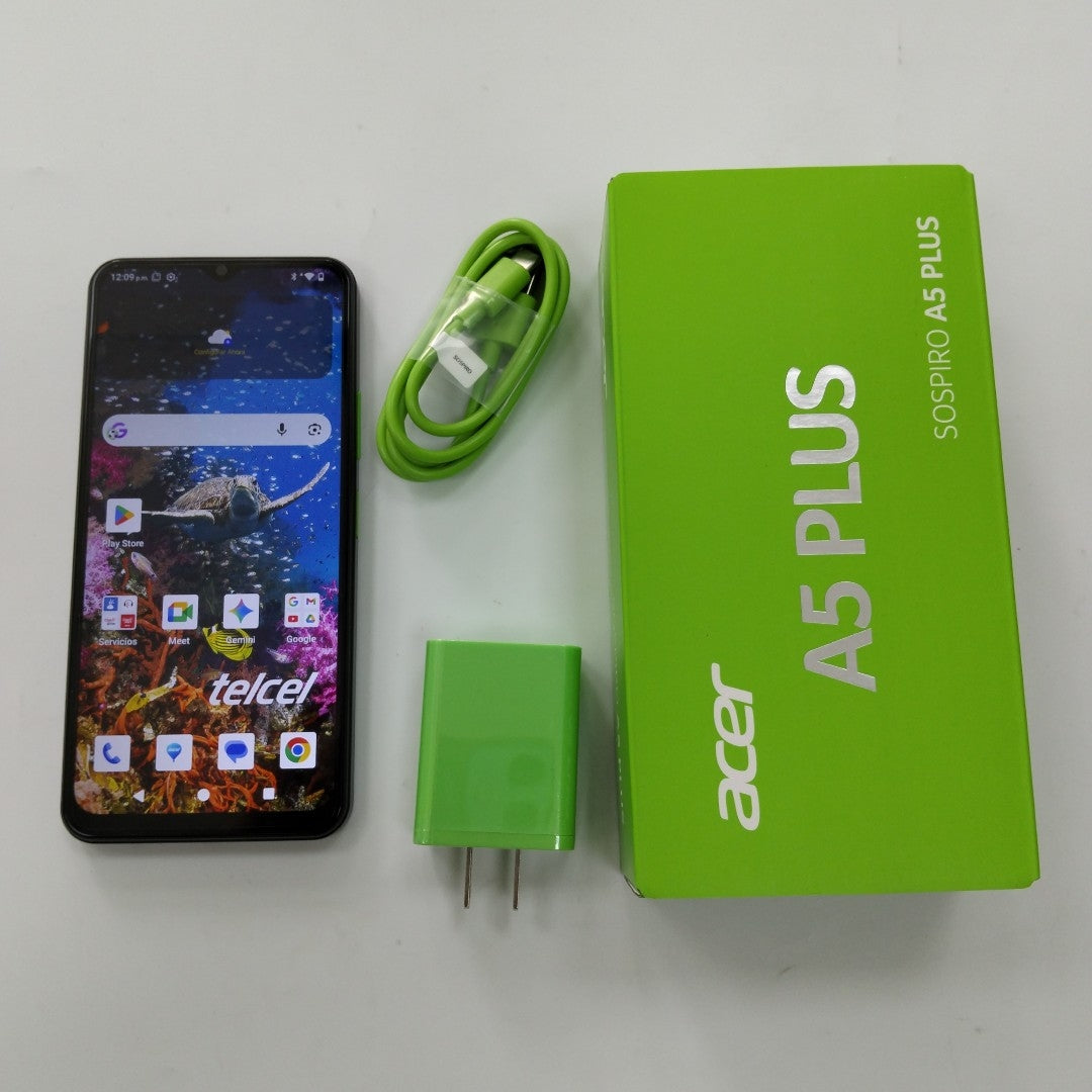 CELULAR ACER SOSPIRO A5 PLUS (2026) 128 GB 6 GB RAM (SEMINUEVO)