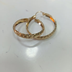 ARRACADAS PAR ORO 10 K 3.5 GRMS (SEMINUEVO)