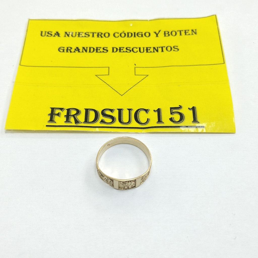 ARGOLLA DE LA SUERTE ORO 10 K 2.9 GRMS (SEMINUEVO)