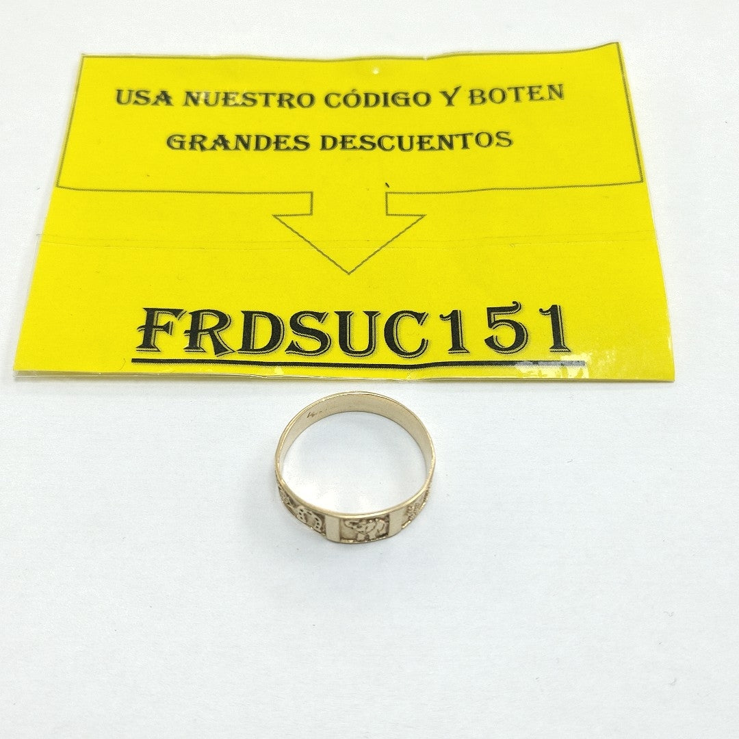 ARGOLLA DE LA SUERTE ORO 10 K 2.9 GRMS (SEMINUEVO)