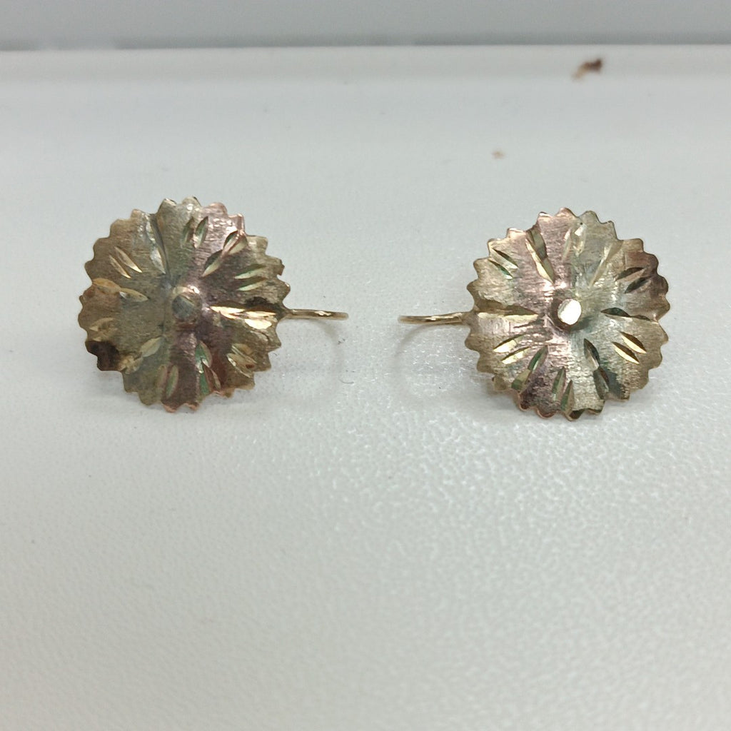 ARETES PAR ORO 10 K 1.5 GRMS (SEMINUEVO)