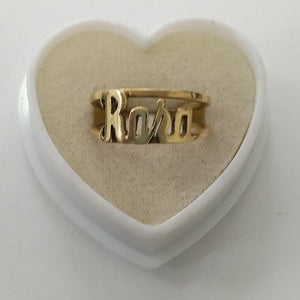 ANILLITO ORO 14 K 3.6 GRMS (SEMINUEVO)