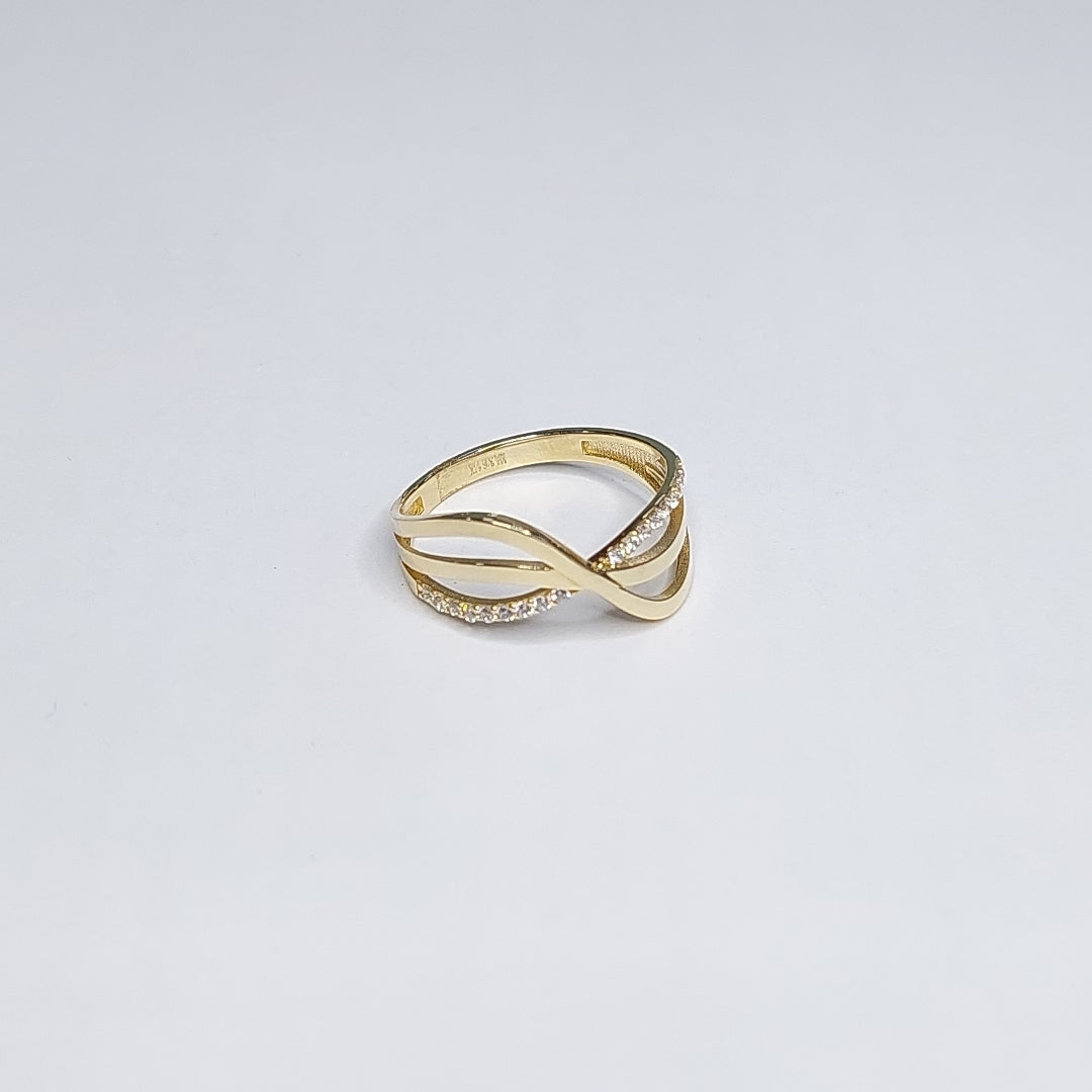 ANILLOS DAMA ORO 14K 2 (NUEVO)