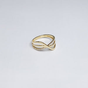 ANILLOS DAMA ORO 14K 2 (NUEVO)