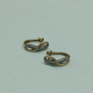 ARETES PAR ORO 10 K 1.7 GRMS (SEMINUEVO)