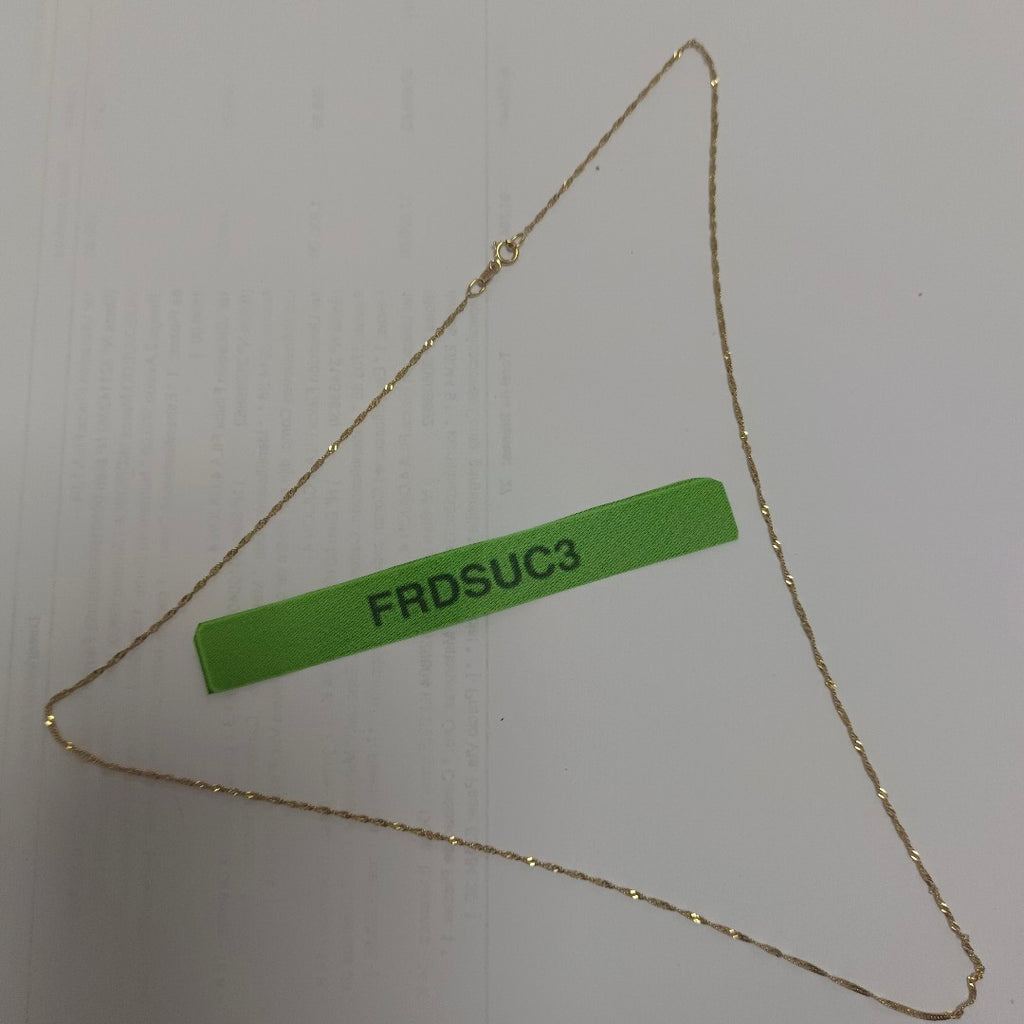 CADENA ORO 14 K 1.2 GRMS (SEMINUEVO)