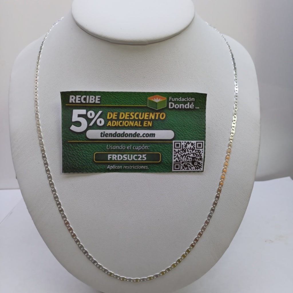 CADENA GUCHI PLATA .925 60 CM 5.52 GR (NUEVO)