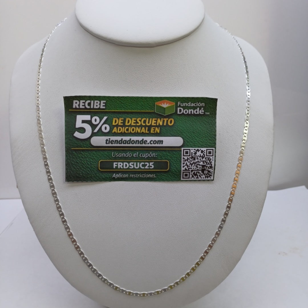 CADENA GUCHI PLATA .925 60 CM 5.52 GR (NUEVO)