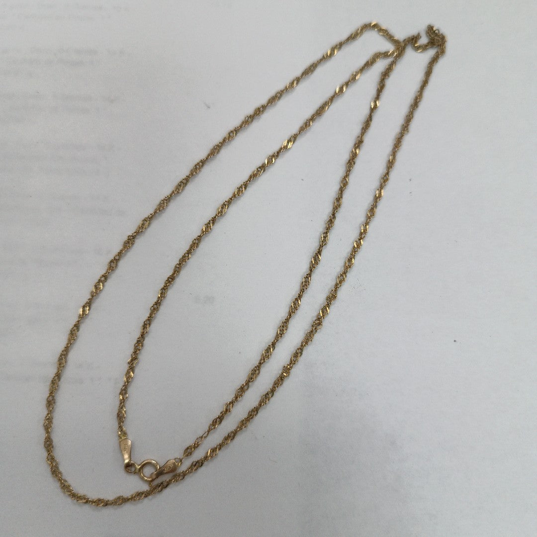 CADENA ORO 14 K 3.3 GRMS (SEMINUEVO)