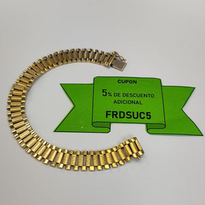 PULSERA ORO 14 K 17.8 GRMS (SEMINUEVO)
