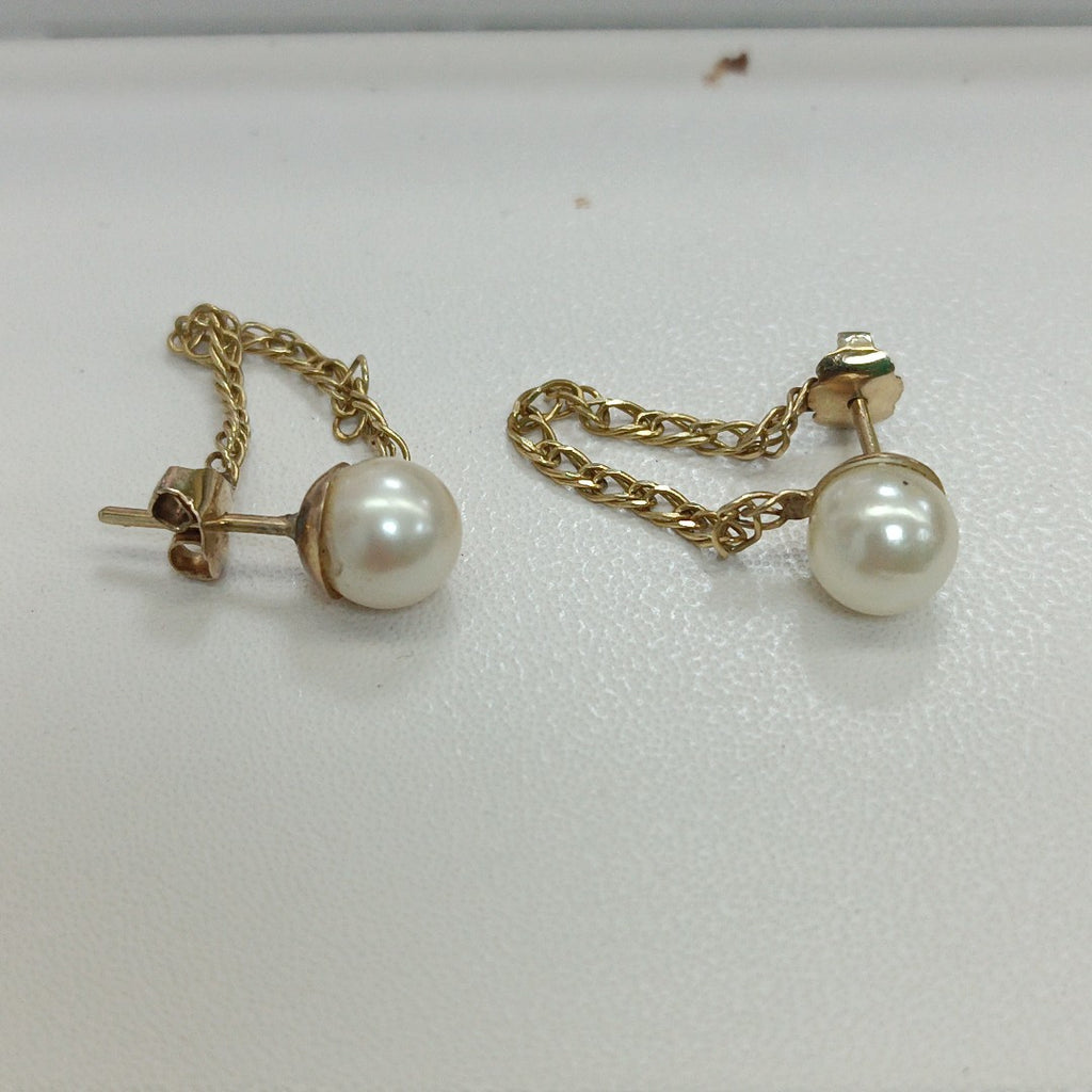 ARETES PAR ORO 10 K 2.8 GRMS (SEMINUEVO)
