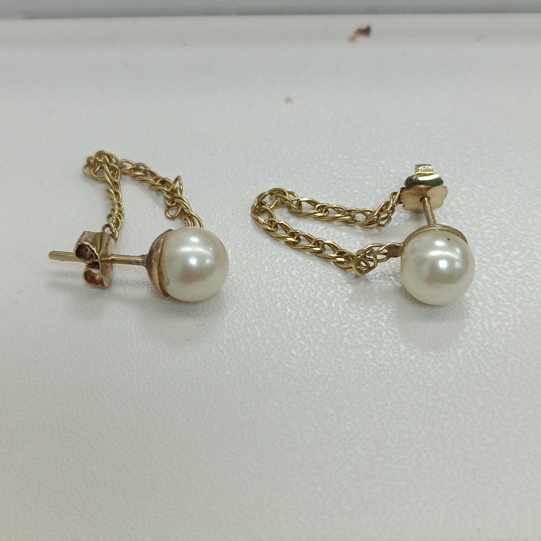 ARETES PAR ORO 10 K 2.8 GRMS (SEMINUEVO)