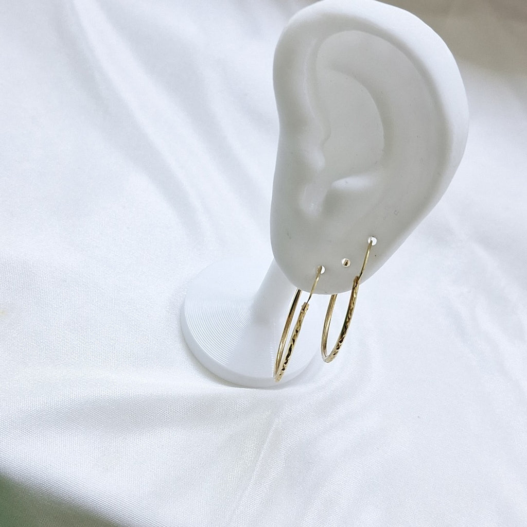 ARRACADAS PAR ORO 14 K 1,70 GRMS (SEMINUEVO)