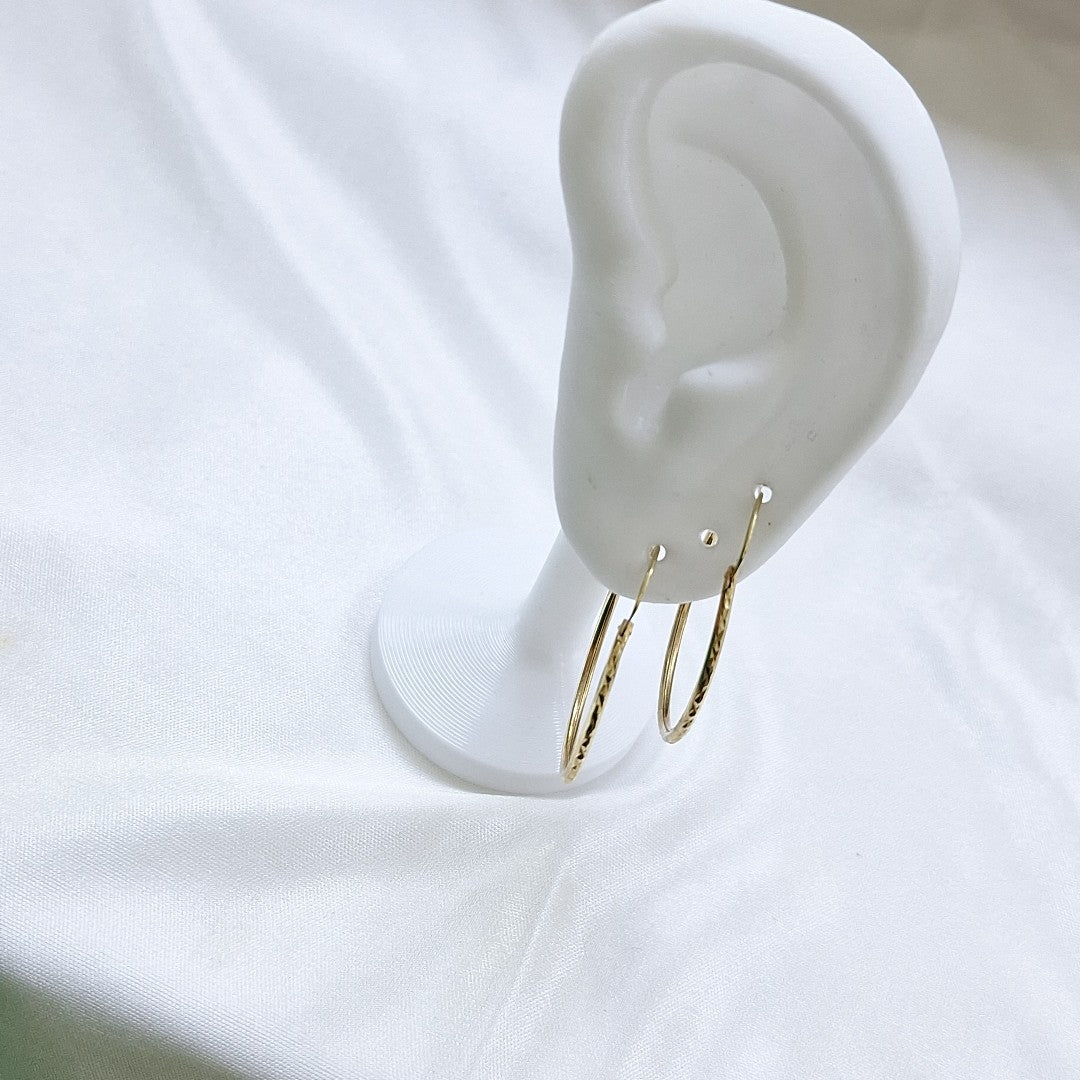 ARRACADAS PAR ORO 14 K 1,70 GRMS (SEMINUEVO)