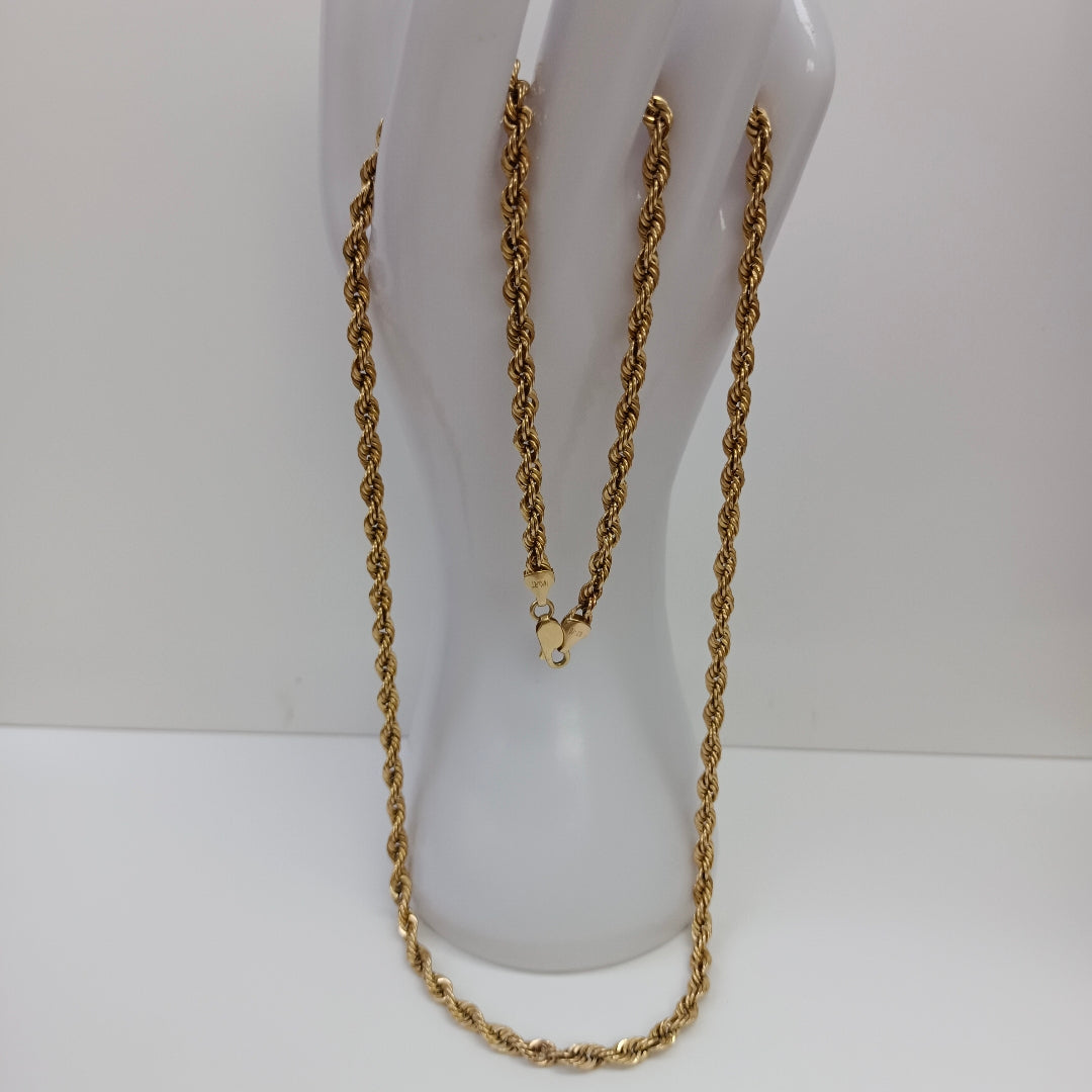 CADENA ORO 14 K 8.3 GRMS (SEMINUEVO)