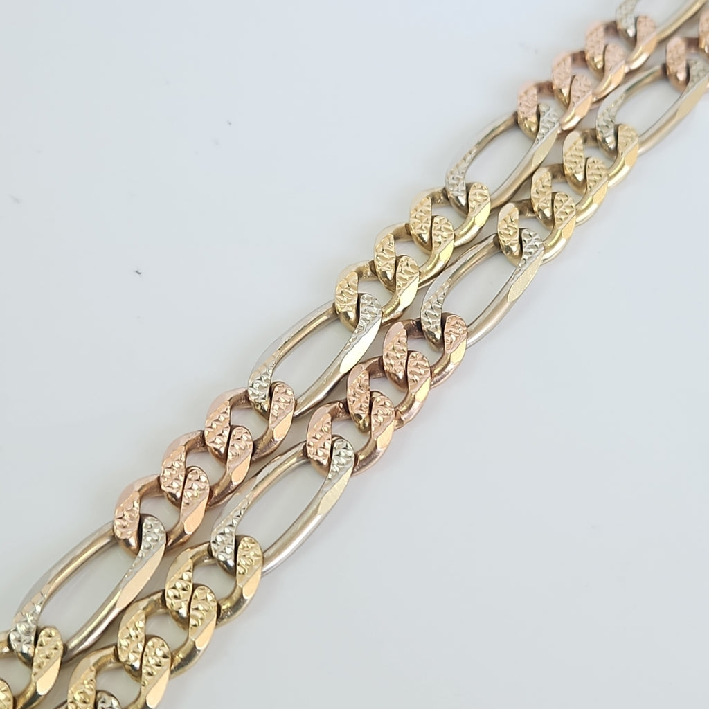 CADENA ORO COMBINADO 14 K 97.6 GRMS (SEMINUEVO)