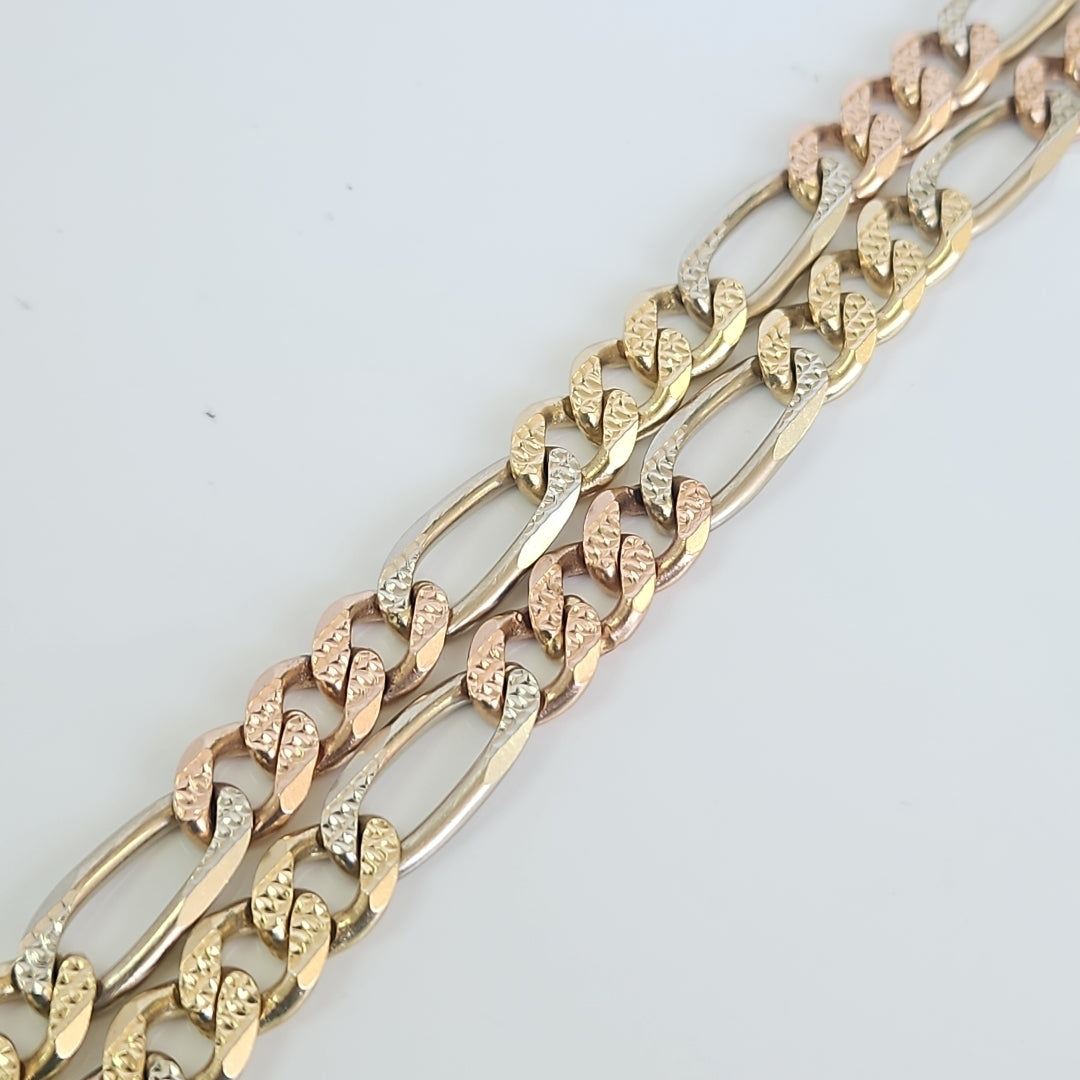 CADENA ORO COMBINADO 14 K 97.6 GRMS (SEMINUEVO)