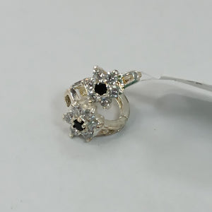 ARRACADAS C/CIRCONIAS PLATA .925 1.6 GR (NUEVO)