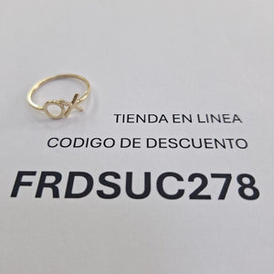 ANILLOS DAMA ORO 14K 1.2 (NUEVO)
