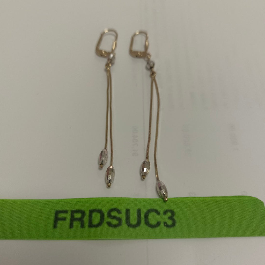 ARETES PAR ORO 14 K 2.5 GRMS (SEMINUEVO)