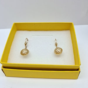 ARETES PAR ORO 14 K 2.3 GRMS (SEMINUEVO)