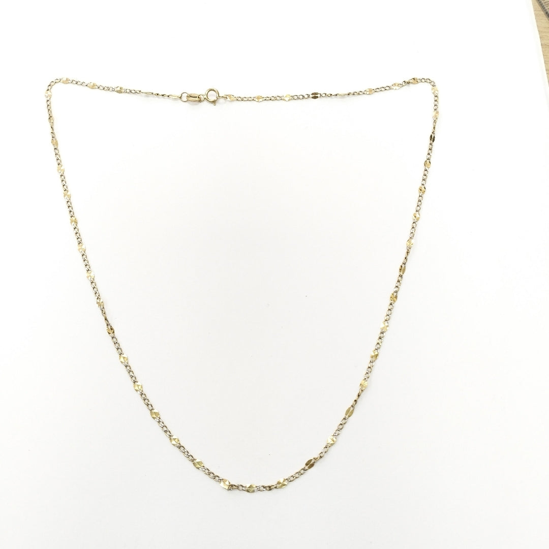 CADENA ORO 10 K 1.6 GRMS (SEMINUEVO)