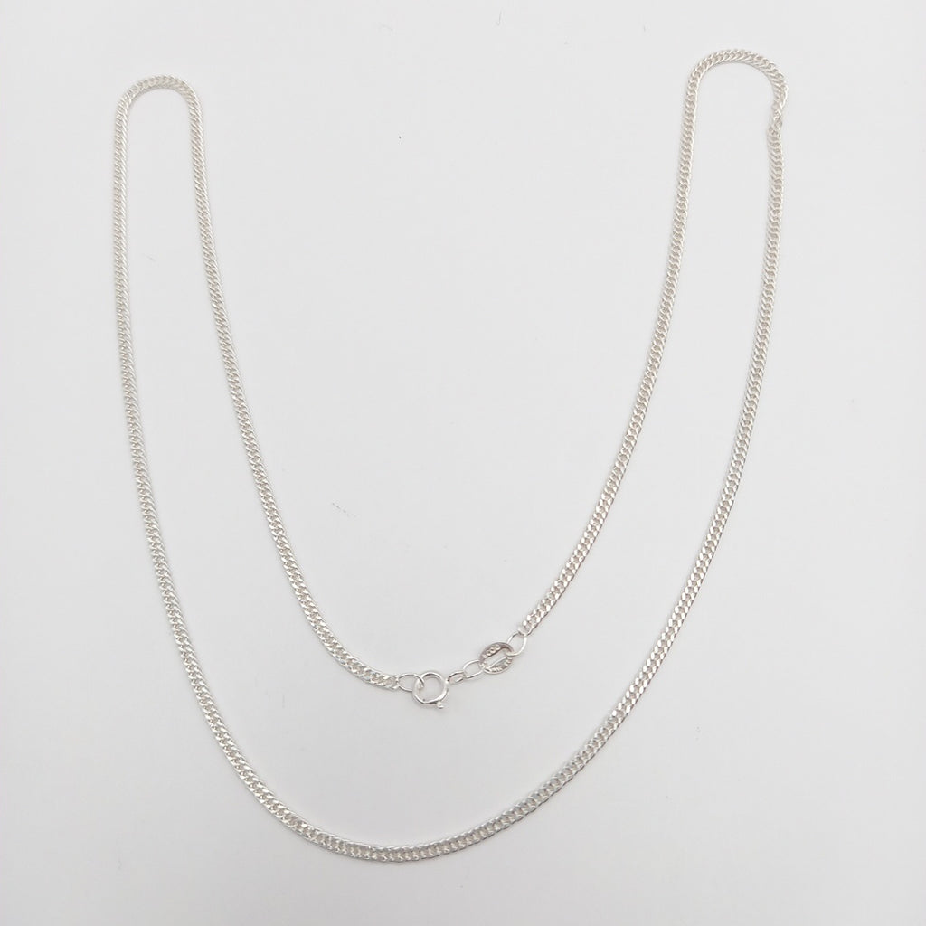 CADENA BARBADA PLATA .925 50 CM 4.12 GR (NUEVO)