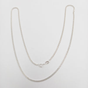 CADENA BARBADA PLATA .925 50 CM 4.12 GR (NUEVO)