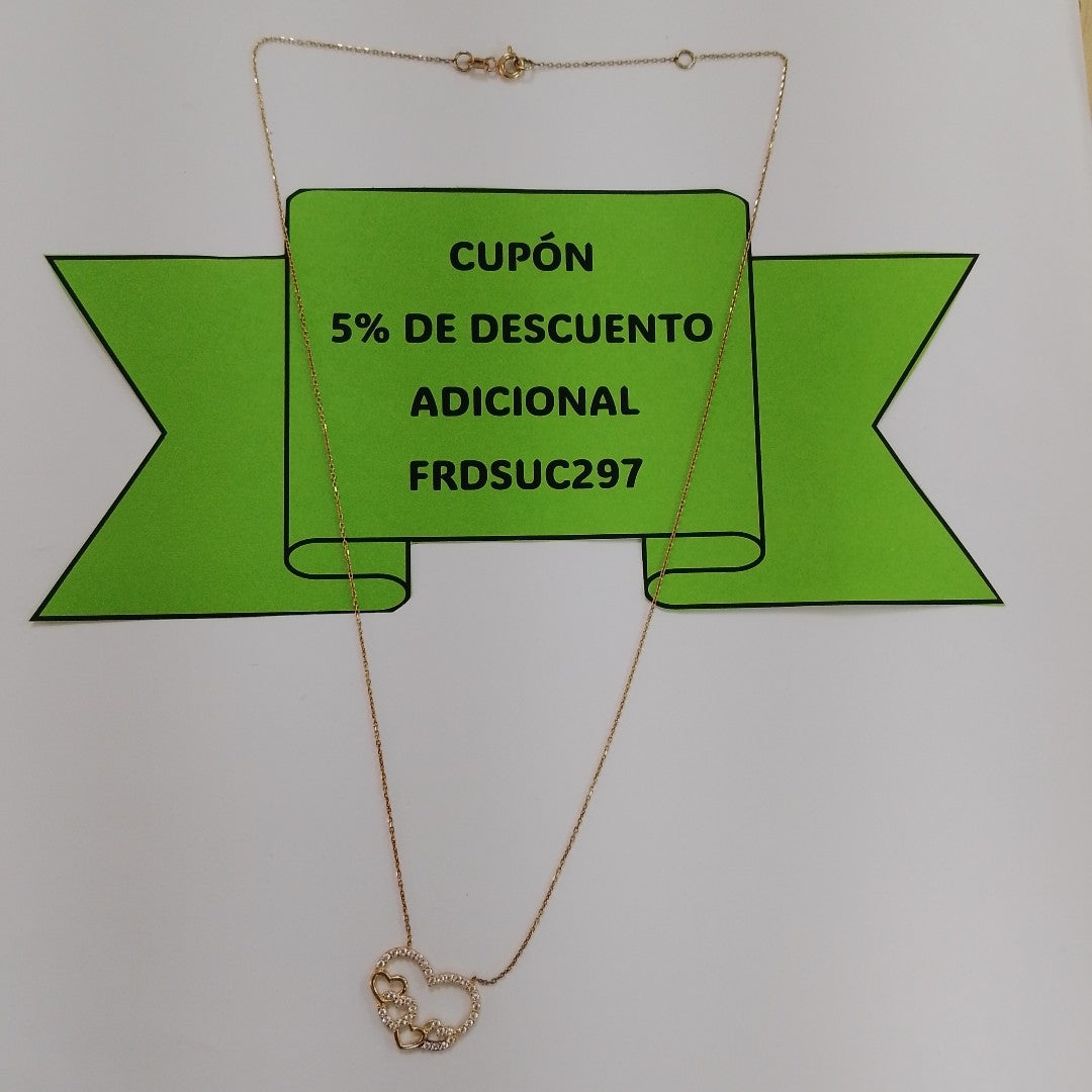 GARGANTILLA ORO 10 K 2.2 GRMS (SEMINUEVO)