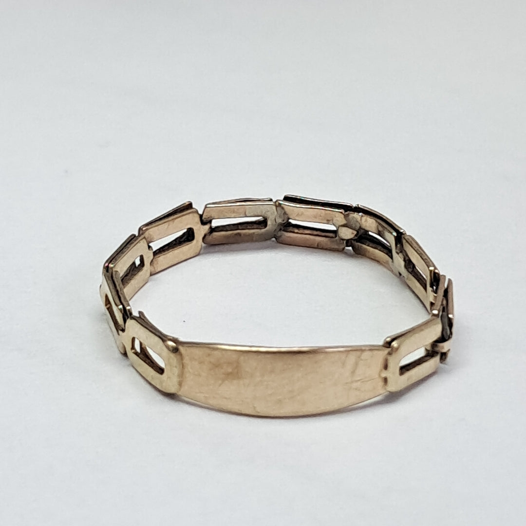 ANILLO ORO 10 K 1,70 GRMS (SEMINUEVO)