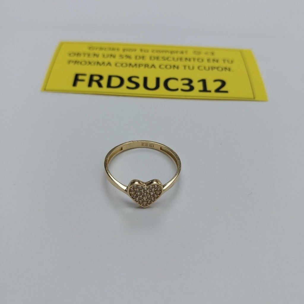 ANILLOS DAMA ORO 14K 1.5 (NUEVO)