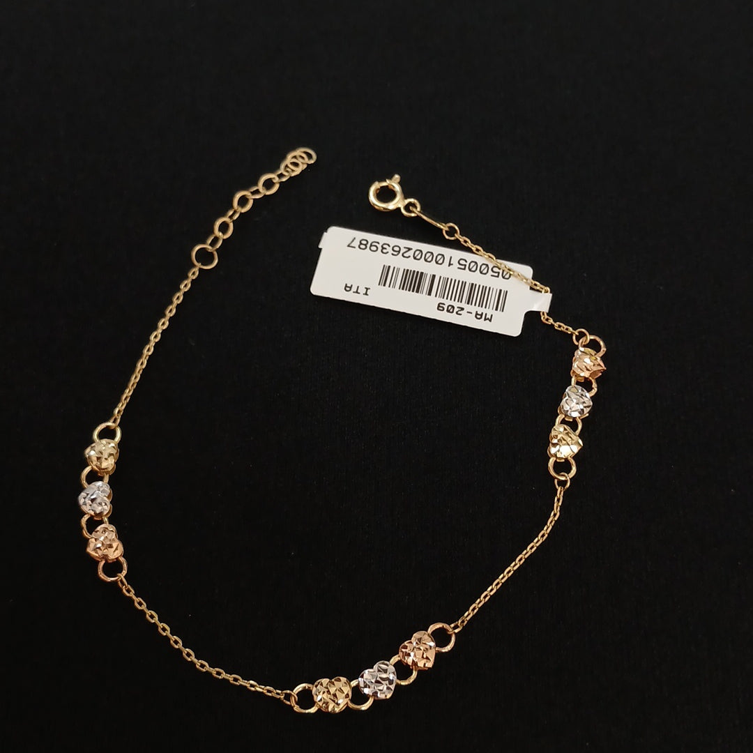 PULSERAS DAMA ORO 14K 1.7 (NUEVO)