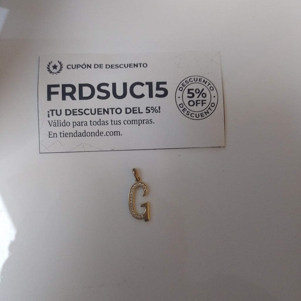 DIJE ORO 14 K 1.1 GRMS (SEMINUEVO)